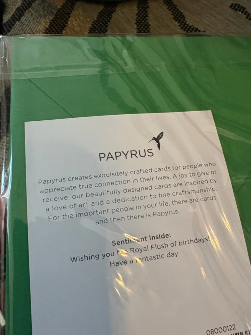 🆕Papyrus Casino Themed Birthday Greeting Card